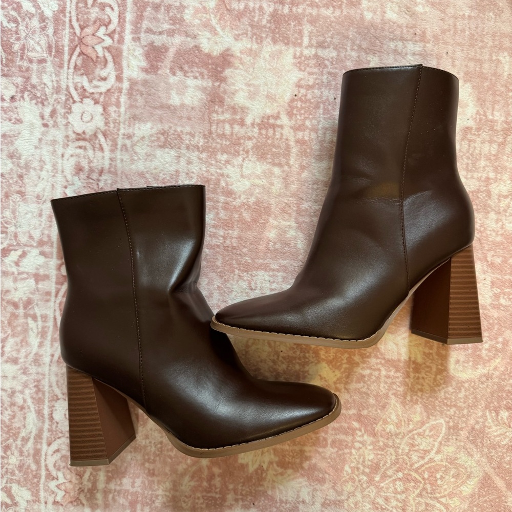 Brown Ankle Boots
